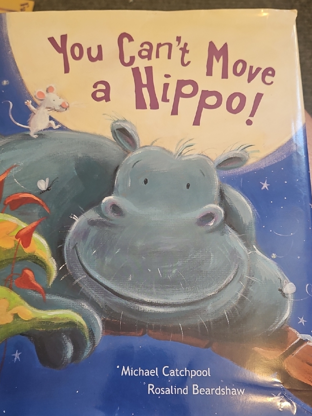 You Can't Move a Hippo! Children's Picture Book - Buy 1 Book Listing, Get 1 Free